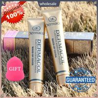 ราคา Dermacol เดอมาคอล รองพื้น ปกปิดขั้นเทพ ขนาด 30 g รองพื้นเกาหลี รองพื้นปิดรอยสัก กันน้ำ กันแดด spf3 (20587511450)