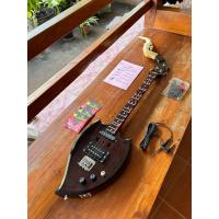 ราคา พิณโปร่งไฟฟ้า3คอนแท็คไม้ขี้เหล็ก (27420510119)