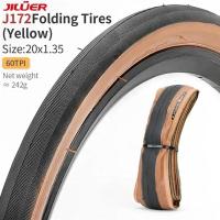 ราคา ยางนอกจักรยานขอบพับ 20x1.35 JILUER 20นิ้ว (29336484963)