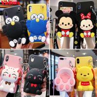 ราคา Samsung Galaxy Note 10 Plus 9 8 5 A40s A9 Pro 2016 Case Winnie the Pooh Wallet Case Mickey Minnie Sesame Street Cover (6112561381)