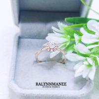 ราคา RP026 แหวนพลอยเพทายขาวแท้ ( Natural Zircon ) ตัวเรือนเงินแท้ 925 ชุบทองคำขาว,ชุบทอง,ชุบพิงค์โกลด์ งานสั่งทำ (29772680761)