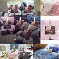 ราคา ผ้าห่มขนแกะ เกรดพรีเมี่ยม (690996680)