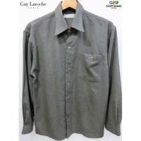 ราคา Guy Laroche แท้ เสื้อเชิ๊ตแขนยาวเทาเข้ม (2362629958)