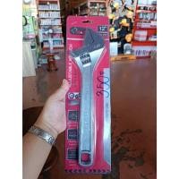 ราคา ประแจเลื่อนชุบซาติน HACHI ขนาด 12 นิ้ว 300mm. (24401472436)