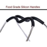 ราคา Trivet for Instant Pot with Heat Resistant Silicon Handles - IP Accessories - Pressure Cooker Steamer Rack - Fits 5 / 6 / 8 Quart Instant Pot (54852350487)