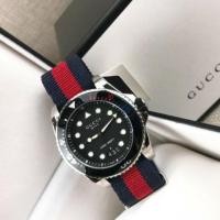 ราคา Gucci Dive Black Dial Nylon Watch (1810258714)