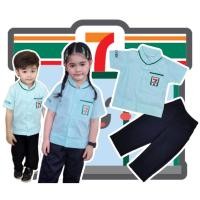 ราคา ชุดพนักงานเซเว่นเด็ก ชุดเซเว่นเสื้อ+กางเกง ชุดอาชีพในฝันเด็กพร้อมส่ง (5715162757)