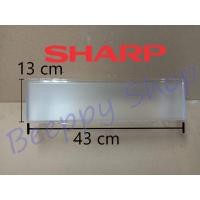 ราคา ชั้นวางของข้างประตูตู้เย็น Sharp รุ่น SJ-A20S/D20N/A24S/D24S/A28S/D28N/A29S ชั้นวางขวดข้างประตู อันกลาง ของแท้ (5230201761)