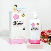 ราคา ส่งฟรี/มีไลฟ์ Precious Skin Alpha Arbutin 3 plus Collagen Lotion 500ml. โลชั่นอัลฟ่าอาร์บูติน (21394181247)