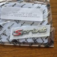ราคา สติ๊กเกอร์ Sprint For Front Body Original Piaggio Vespa Logo Emblem Stickers For Front Body (29708170178)