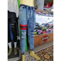 ราคา ยีนส์​ยืดขาจั้มหอกสโน (11609120947)