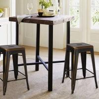 ราคา เก้าอี้สตูลบาร์ เก้าอี้บาร์ตัวเล็ก คาเฟ่ สีดำ ขาว (23387517717)