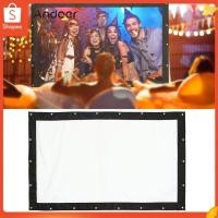 ราคา Andoer จอโปรเจคเตอร์ขนาด 200 นิ้ว อัตราส่วน 16:9 แบบพกพาสำหรับโรงเรียนกลางแจ้ง (41173592869)