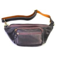 ราคา Chinatown leather กระเป๋าวัวหนังแท้ คาดเอว สะพายหน้าอก ฝาหน้า หน้าสีน้ำตาลเข้ม งานhandmade (4918028933)