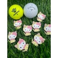 ราคา มาร์คลูกกอล์ฟลายการ์ตูนkitty พร้อมที่หนีบหมวกแม่เหล็ก(รับประกันสินค้าสวยตรงปก) (50503075662)