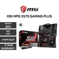 ราคา MAINBOARD (เมนบอร์ด) AM4 MSI MPG X570 GAMING PLUS Warranty 3 - y (2412799049)