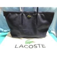 ราคา กระเป๋าทรงshoppingสีกรมแบรนด์Lacosteแท้ (5959262338)