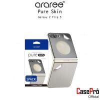 ราคา Araree Pure Skin ฟิล์มกันรอยด้านหลังเกรดพรีเมี่ยมจากเกาหลี ฟิล์มสำหรับ Galaxy Z Flip5 [2ชิ้น] (22975375343)