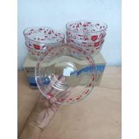 ราคา (ยกกล่อง6ใบ)ชามแก้วใบใหญ่ (43965238797)