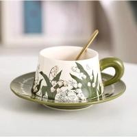 ราคา ชุดชาเซรามิกลายดอกลิลลี่ภูเขา (27613791262)