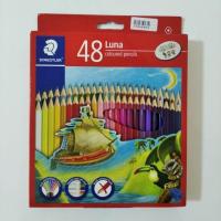 ราคา ของแท้ พร้อมส่ง STAEDTLER ดินสอสีไม้แท่งยาว 48 สี รุ่น LUNA ฟรีกบเหลาดินสอ สีไม้ ดินสอสี ดินสอสีไม้ รุ่น 136 C48 10TH (4900199402)
