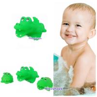ราคา Baby ตุ๊กตาน้อนจระเข้ ตุ๊กตารูปสัตว์ในห้องอาบน้ำ ตุ๊กตายางบีบ ของเล่นเสริมพัฒนาการให้กับน้องๆ ***ราคาต่อ 3 ตัว*** (22369683206)