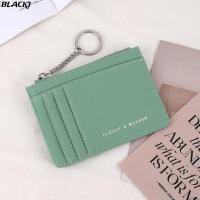 ราคา กระเป๋าสตางค์หนังPUVintage สีดำ แบบซิป มีช่องสำหรับใส่บัตรและเหรียญ (46202632072)