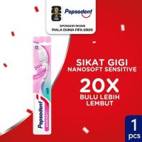 ราคา แปรงสีฟัน Pepsodent Nanosoft Sensitive จํานวน 1 (41405622397)