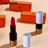 ราคา ส่งจากกรุงเทพ100% Hermes Satin moisturizing lipstick จับคู่สีลิปสติกขนาดทดลอง 1.2g (5377949600)