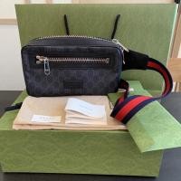 ราคา BU220503705] Gucci / GG Supreme Belt Bag (19807676520)