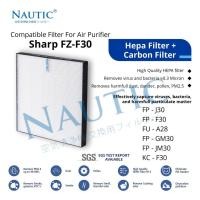 ราคา แผ่นกรอง Hepa sharp FZ-F30HFE / FP-J30 / FZ-Y28FE / FP-F30 / FP-F30Y / FP-J30Y / FU-A28E / FP-F30 / FP-F30 / FP-F30 / KC-F30GM30 / KC-F30 / FP-F30 (27893113774)