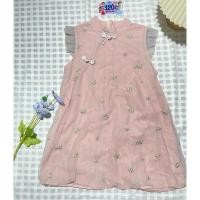 ราคา เดรสคอจีนสีชมพูมือ2สภาพใหม่ (26604212856)