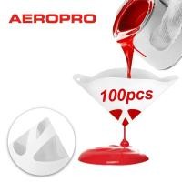 ราคา AEROPRO Paint Filter Paper 150 Micron For Car Paint Spray Gun 100 Mesh Paper Strainer Funnel Dispos (56302878529)