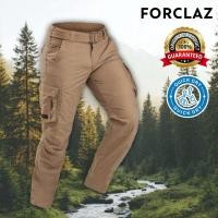 ราคา กางเกงเดินป่าขายาวสำหรับผู้ชาย “ทรงคาร์โก้“ รุ่น TRAVEL500 (สีน้ำตาลบรอนซ์) FORCLAZ (40370368841)
