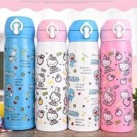 ราคา กระบอกน้ำมี 2 ลาย คิตตี้ และโดเรม่อน (747530830)