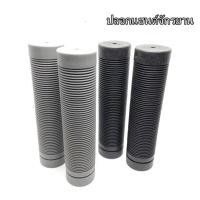 ราคา ปลอกแฮนด์จักรยาน ปลอกแฮนด์ยางแบบสวม ปลายปิด น้ำหนักเบา ยางนุ่มไม่แข็งกระด้าง สองสี สีดำ สีเทา ราคา / 1 คู่ (22657873619)