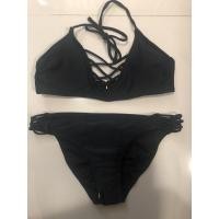 ราคา ชุดว่ายน้ำสีดำ bikini มือหนึ่ง (6749618788)
