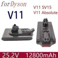 ราคา 25.2V แบตเตอรี่ลิเธียมไอออน 12800Ah Absolute SV15 lpega ของแท้ 100% เหมาะสำหรับเครื่องดูดฝุ่น Dyson (51851224994)
