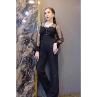 ราคา เซตลูกไม้สีดำ งานป้ายJidapa SizeL เซตมือ1 เซตขายาว ชุดผู้ดี ชุดเที่ยว ชุดไปงาน ชุดไปทะเล เที่ยวทะเล งานขาวดำ เซตมือสอง (19551118767)