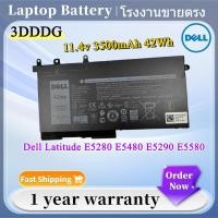 ราคา ⭐Dell แบตเตอรี่ ของแท้ 3DDDG (สำหรับ Dell Latitude 5280 5480 5580 5290 5490 5590 Series) Dell Battery (27480980605)