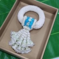 ราคา (ทางร้านจัดส่งเอง ลูกค้า กทม.จะได้รับวันที่สั่งค่ะ) พวงมาลัยดอกไม้สด พวงมาลัยวันแม่ พวงมาลัยไหว้พระดอกไม้สดทั้งหมดค่ะ (43311063269)