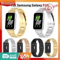 ราคา สายนาฬิกา Galaxy watch Fit 3 Fit3 สาย สายนาฬิกาข้อมือ โลหะสเตนเลส อุปกรณ์เสริม สําหรับ Samsung Galaxy Fit 3 Smart Watch (25427432581)