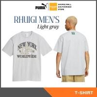 ราคา PUMA x Rhuigi Men's Embroidered NYC T-Shirt (Light Grey) เสื้อยืด พูม่า แท้ ชาย (45252520250)