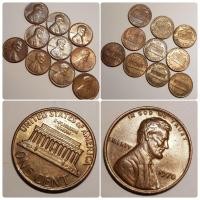 ราคา ชุดเหรียญลินคอล์น 10 เหรียญ ปี 1970 - 1979 (21795965682)