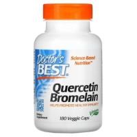 ราคา Doctor's Best, Quercetin Bromelain [ 180 Veggie Caps ] Now Foods, Quercetin with Bromelain, MRM, Nutrition, Quercetin (9072827647)