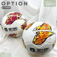ราคา [Option] ลูกฟุตบอล ออฟชั่น football option รุ่น 001 เบอร์ 5 หนังเย็บ (พร้อมส่ง-มีเก็บปลายทาง) (26758617769)