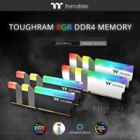 ราคา ✨THERMALTAKE TOUGHRAM RGB Memory DDR4 3600MHz 64GB (32GB x 2) แท้ 100% ประกันศูนย์ไทย (7856425801)
