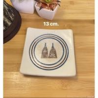 ราคา จานชาม เซรามิค มือสอง ญี่ปุ่น ทรงสี่เหลี่ยม (42411882500)