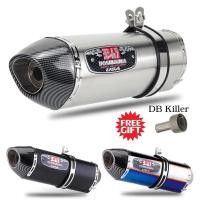 ราคา Universal Motorcycle Exhaust Muffler for Yoshimura R77 DB Killer Escape Moto for Yamaha Tmax530 R3 (50301830320)