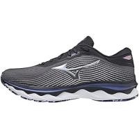 ราคา รองเท้าวิ่ง Mizuno Wave Sky 5 Jogging Marathon Sports Training Lightweight Mens Black / Silver Purple 29.0 cm 2E (42307970646)